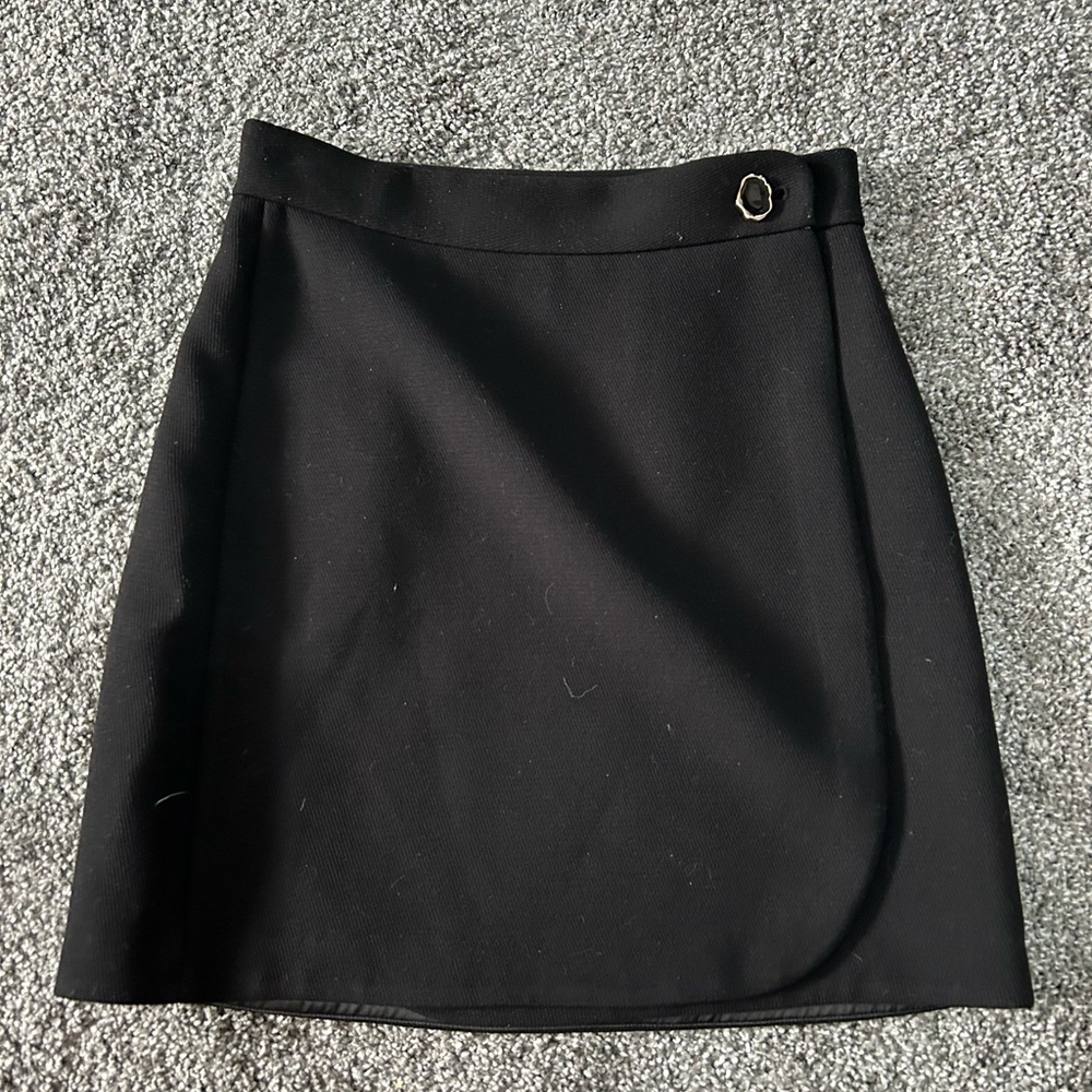 Mini wrap skirt